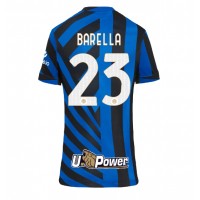 Billiga Inter Milan Nicolo Barella #23 Hemma fotbollskläder Dam 2024-25 Kortärmad